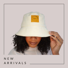 Load image into Gallery viewer, Corduroy Bajan Beige Bucket Hat
