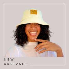 Load image into Gallery viewer, Corduroy Bajan Beige Bucket Hat
